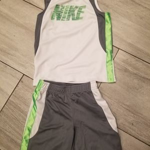 Nike tank top/short set